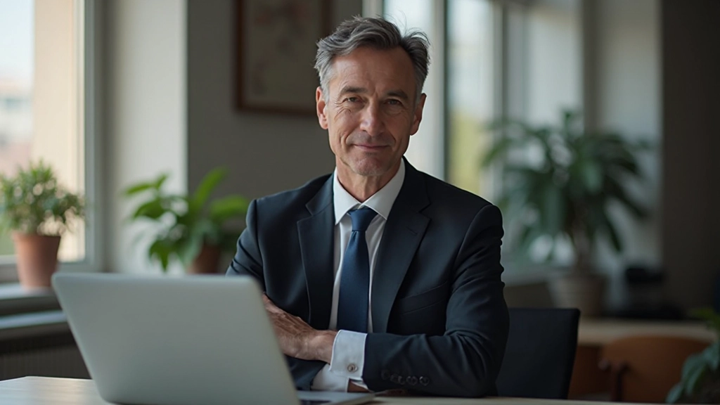 Лидер демонстрирует эффективную невербальную коммуникацию в переговорной